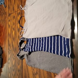 Three tank tops